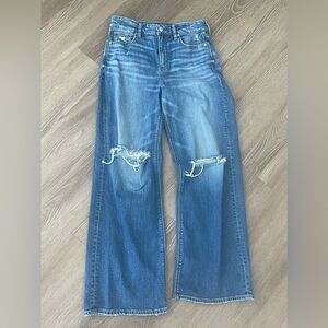 American Eagle Super High Rise Baggy